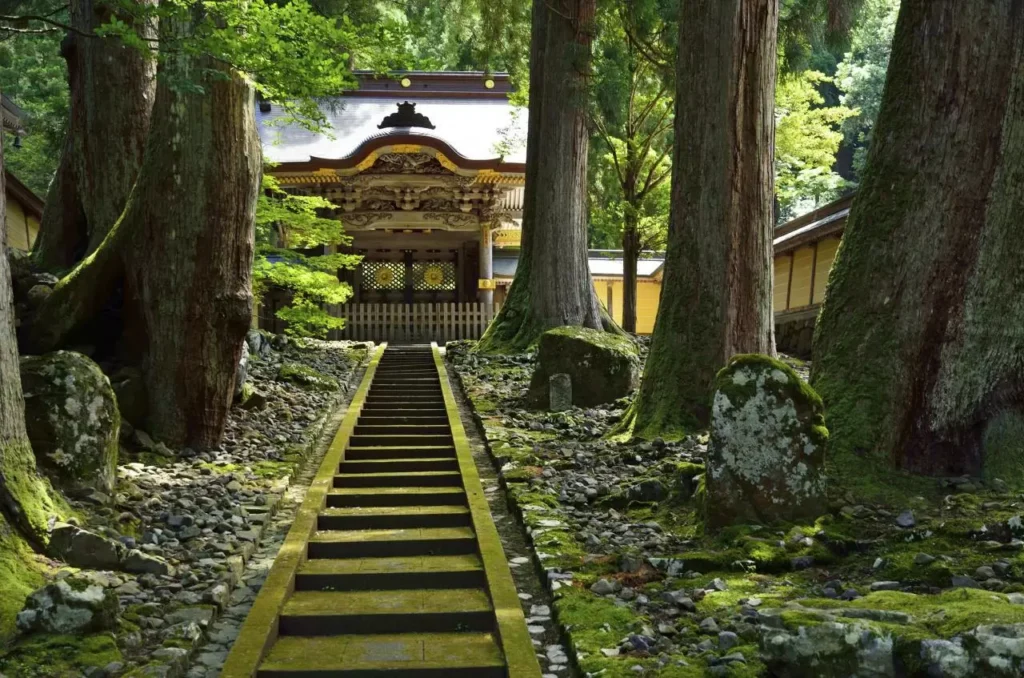 Monasterio de Eiheiji, próximo a Kioto y los Alpes japonenes.