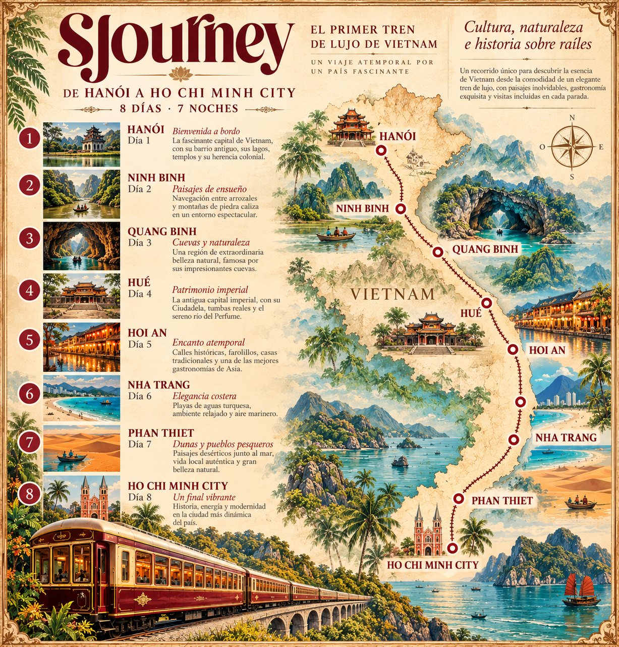De Rimini a Vietnam un descubrimiento para los amantes de los trenes históricos - Javier Lozano Travel Planner