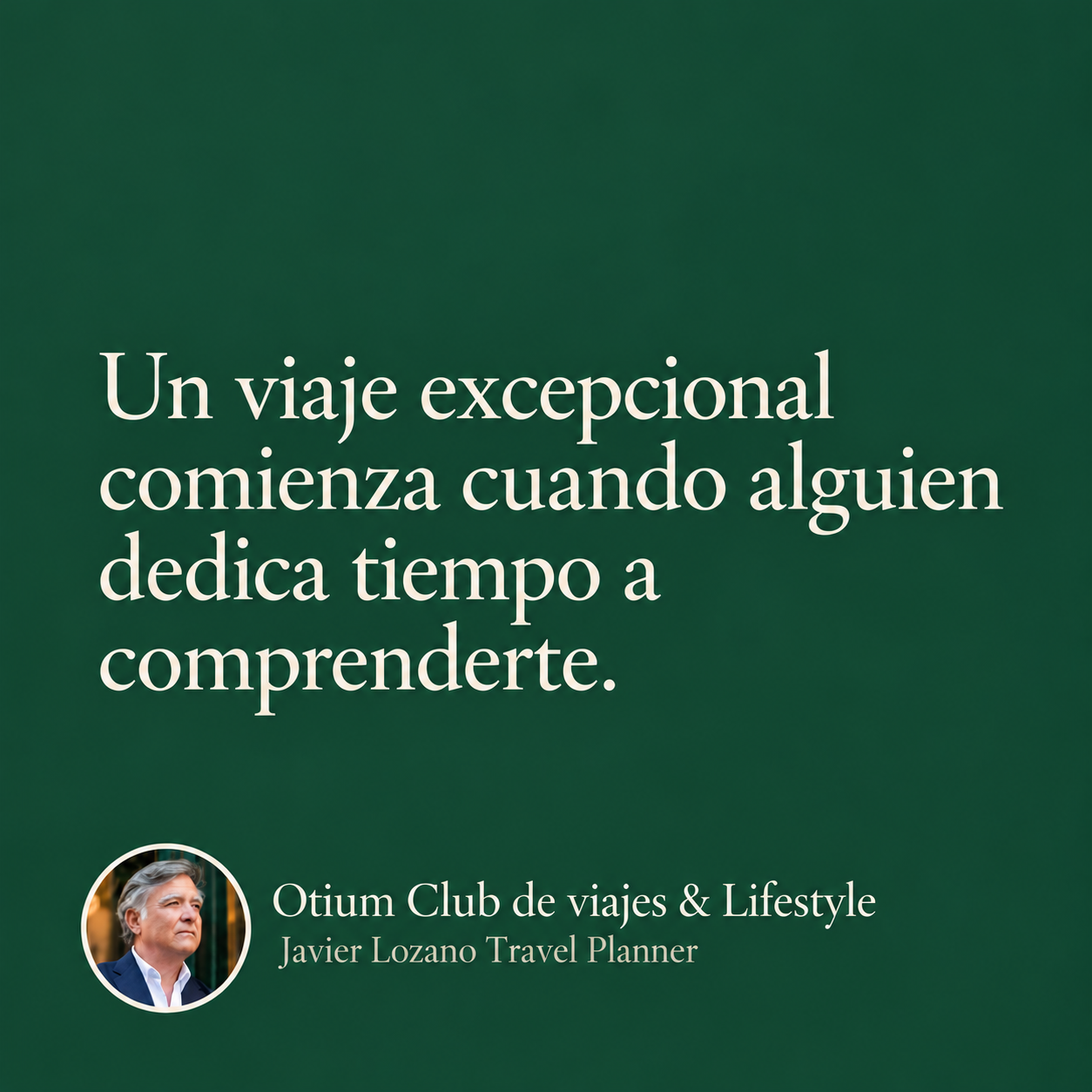 ¿Y si este año la Navidad se recordara por algo más que los regalos - Javier Lozano Travel Planner